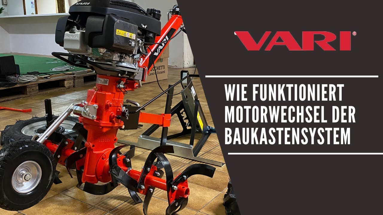 Wie funktioniert Motorwechsel der Baukastensystem von Vari