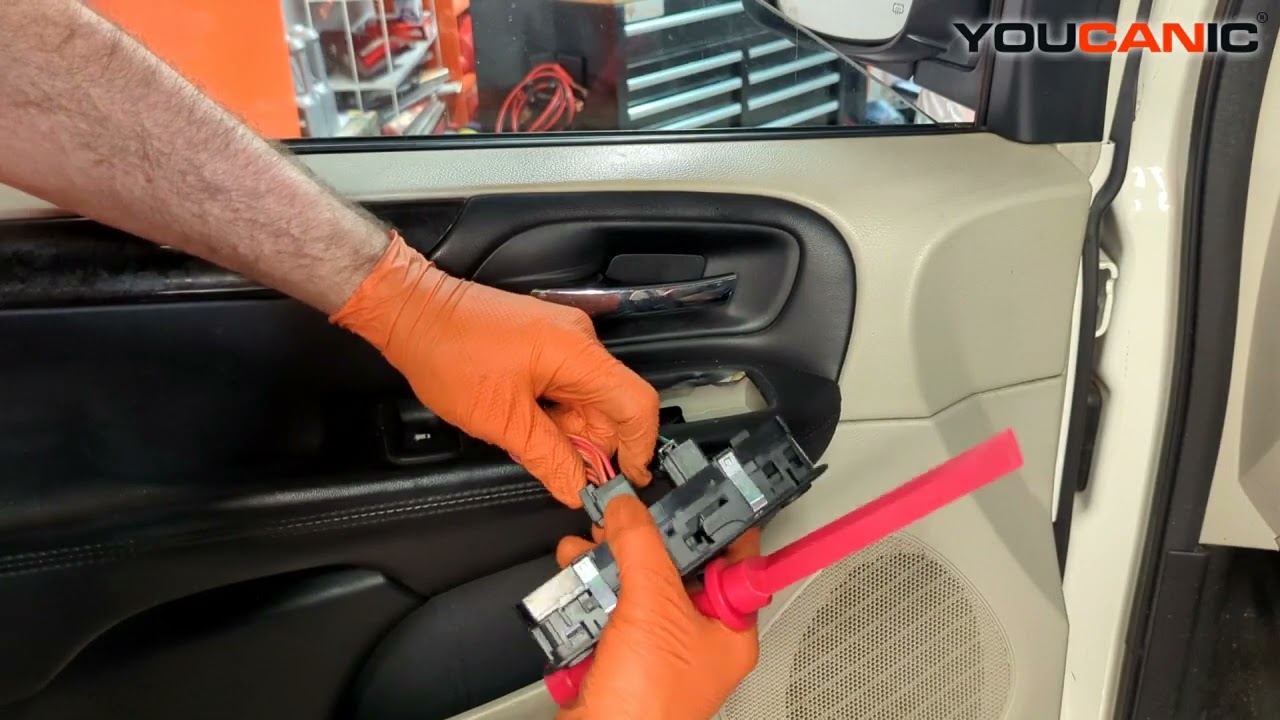 2008-2020 Dodge Grand Caravan - Driver's Door Window Switch Replacement