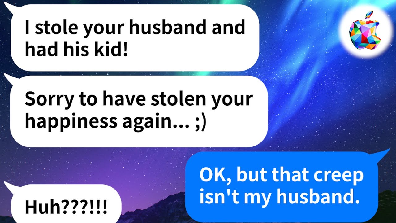 【Apple】Sis tells me she stole my husband and pregnant by him but I tell her she made a big mistake!!