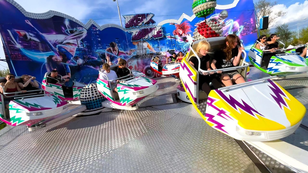 Atrakce Break Dance POV na Sedleck&eacute; pouti 2025 - Nejlep&scaron;&iacute; kolotoče v Kutn&eacute; Hoře