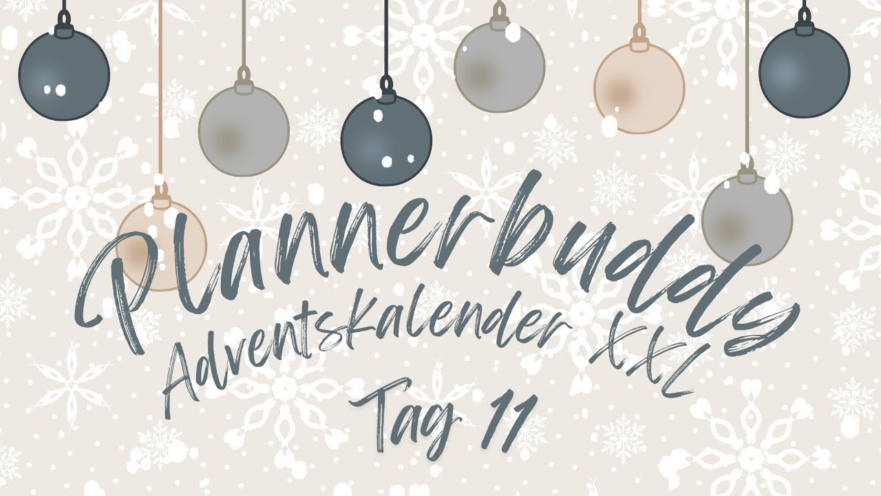 Plannerbuddy Adventskalender XXL Türchen Nr. 11 | Sahne Klexx 