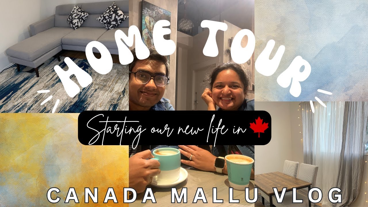 CANADA HOME TOUR🇨🇦  #canadamalayalamvlog #hometourcanada #malayalam