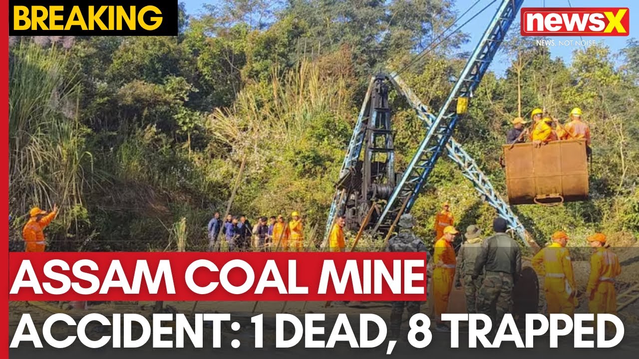 Assam Coal Mine Accident: One Dead, Eight Trapped | Rescue Operations Underway | NewsX