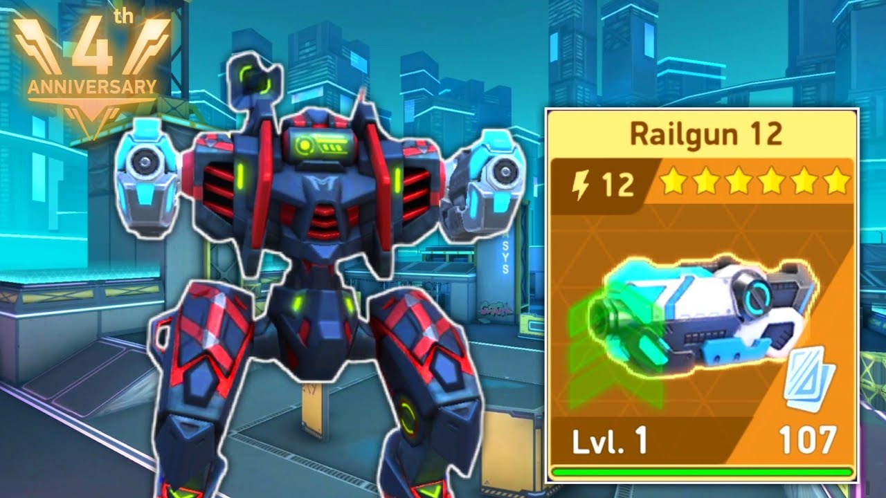 Orion and Railgun: The Ultimate One Shot Kill Build - Mech Arena