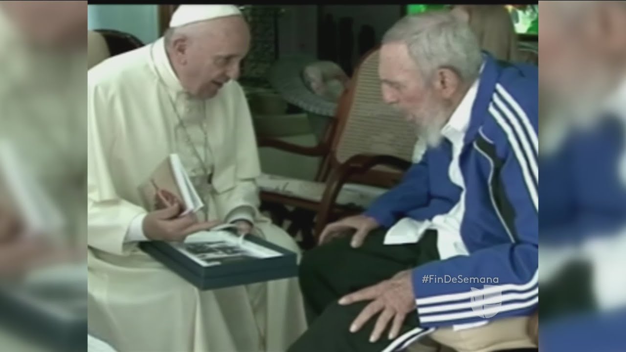 El regalo de Fidel Castro al papa Francisco