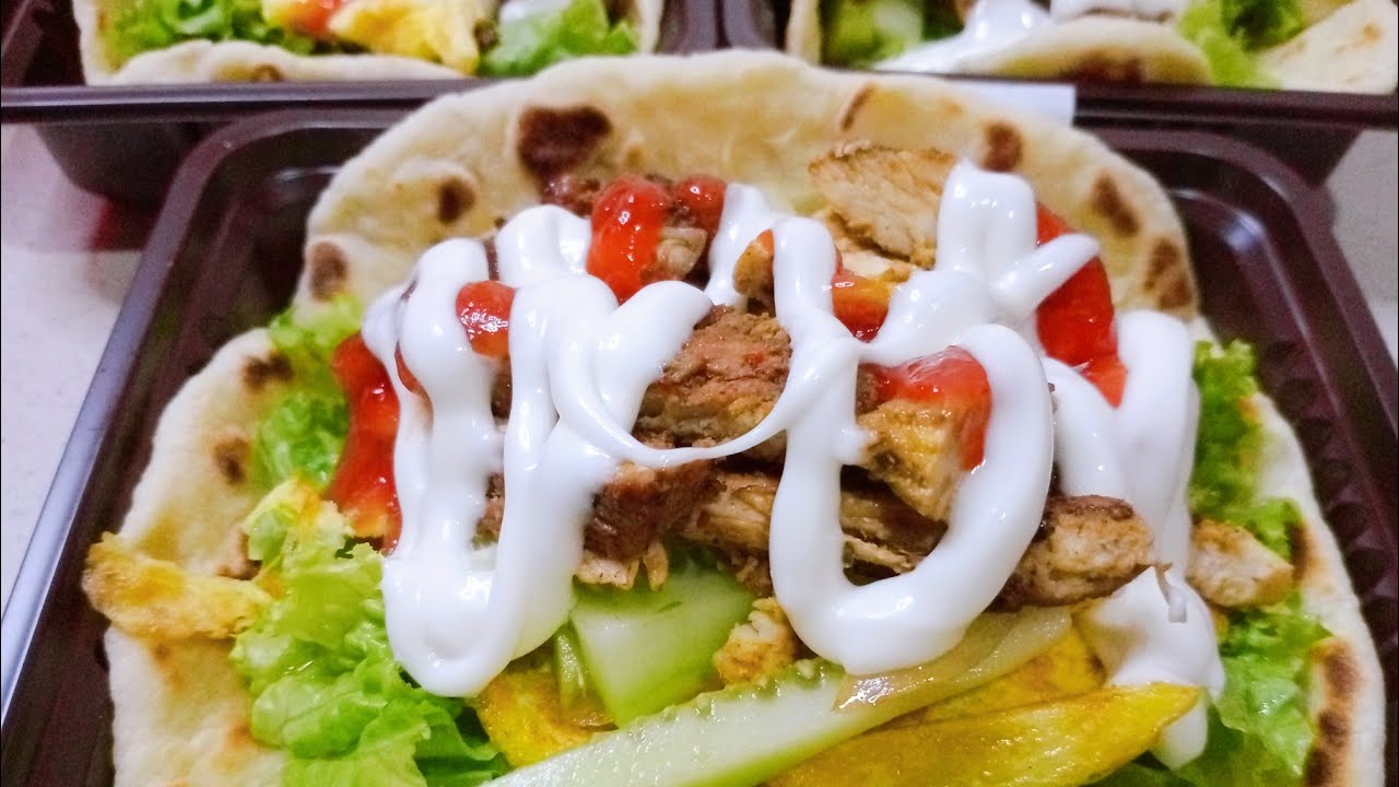 Sekali posting di sosial media langsung kebanjiran order[Resep chicken shawarma home made]