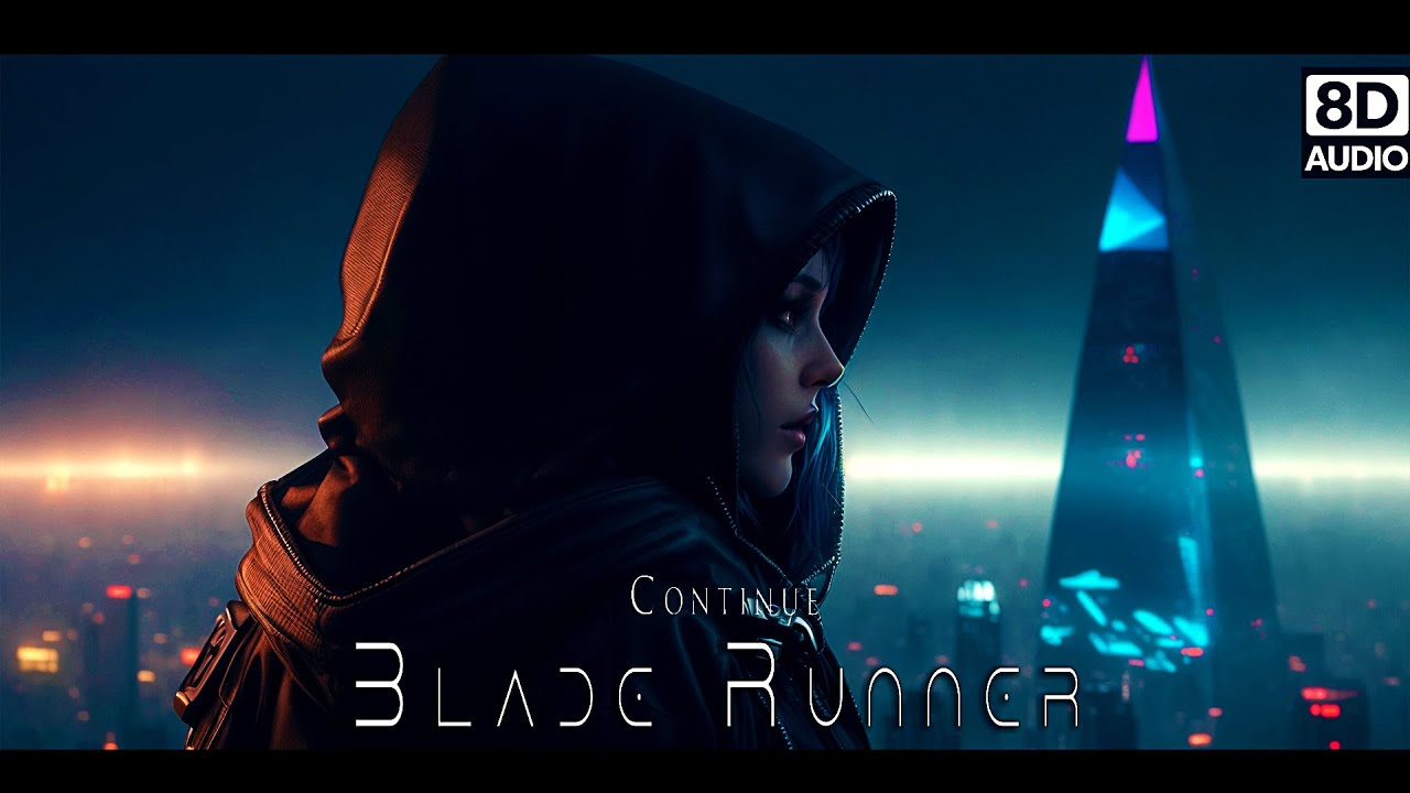 Cyberpunk Serenity - Relaxing Ambient Music | Melancholic Meditation [8D Audio]