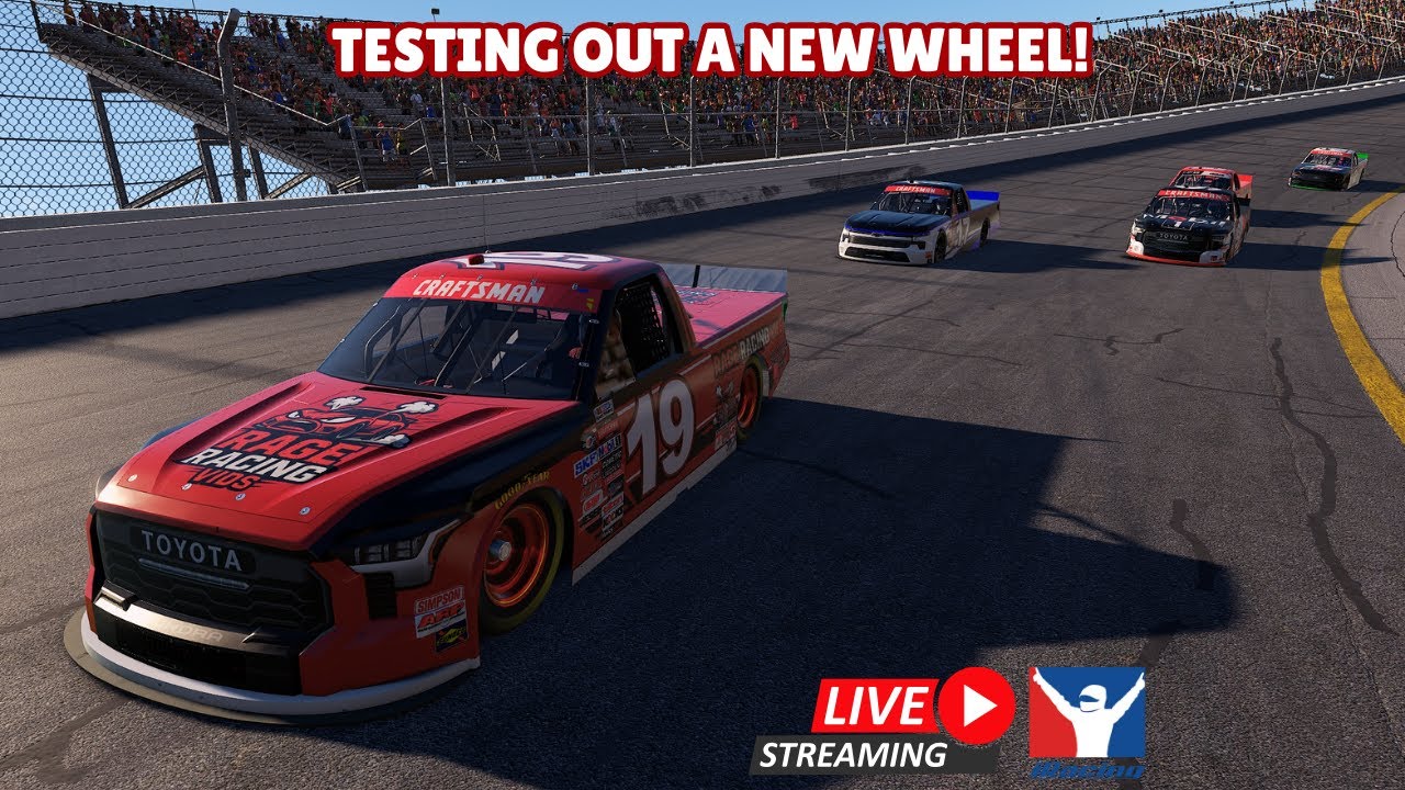 TRYING OUT A NEW WHEEL! FIXED OVALS ON IRACING!!