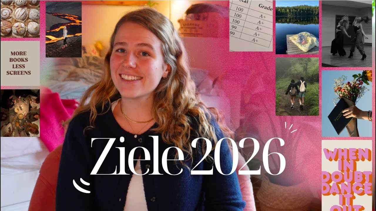 Neustart 2026 - meine Ziele & mein Vision Board für das neue Jahr // Madita