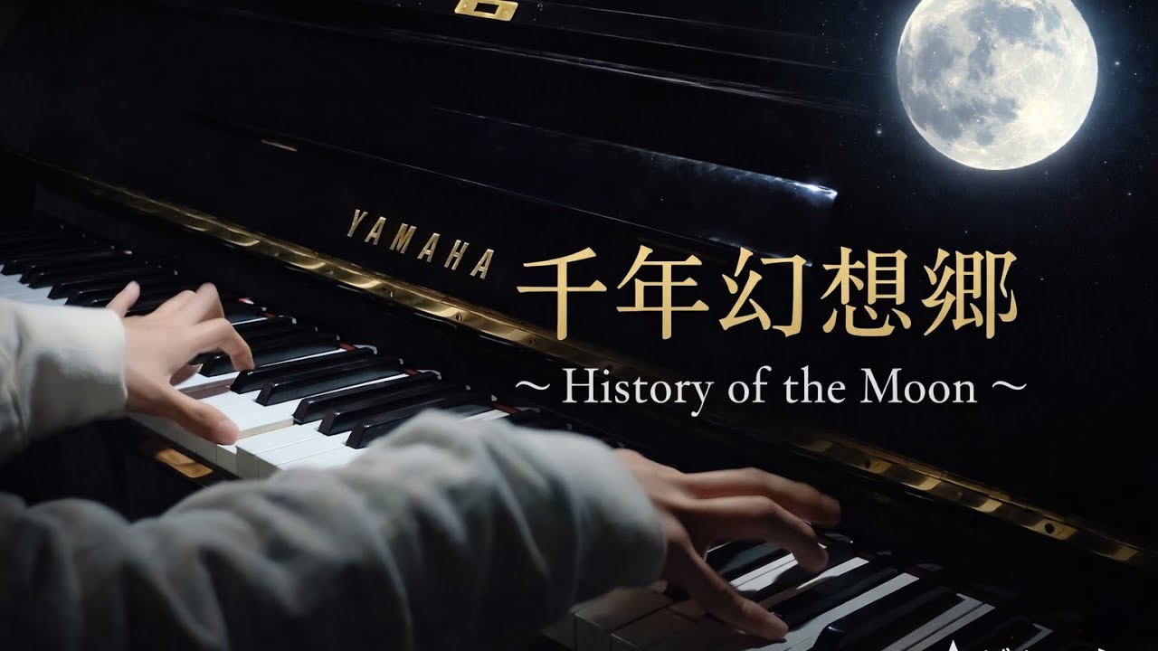 【14歳】千年幻想郷　〜 History of the Moon／上海アリス幻樂団（Arr: やじゅぴあの様）を弾いてみた。【ピアノ】