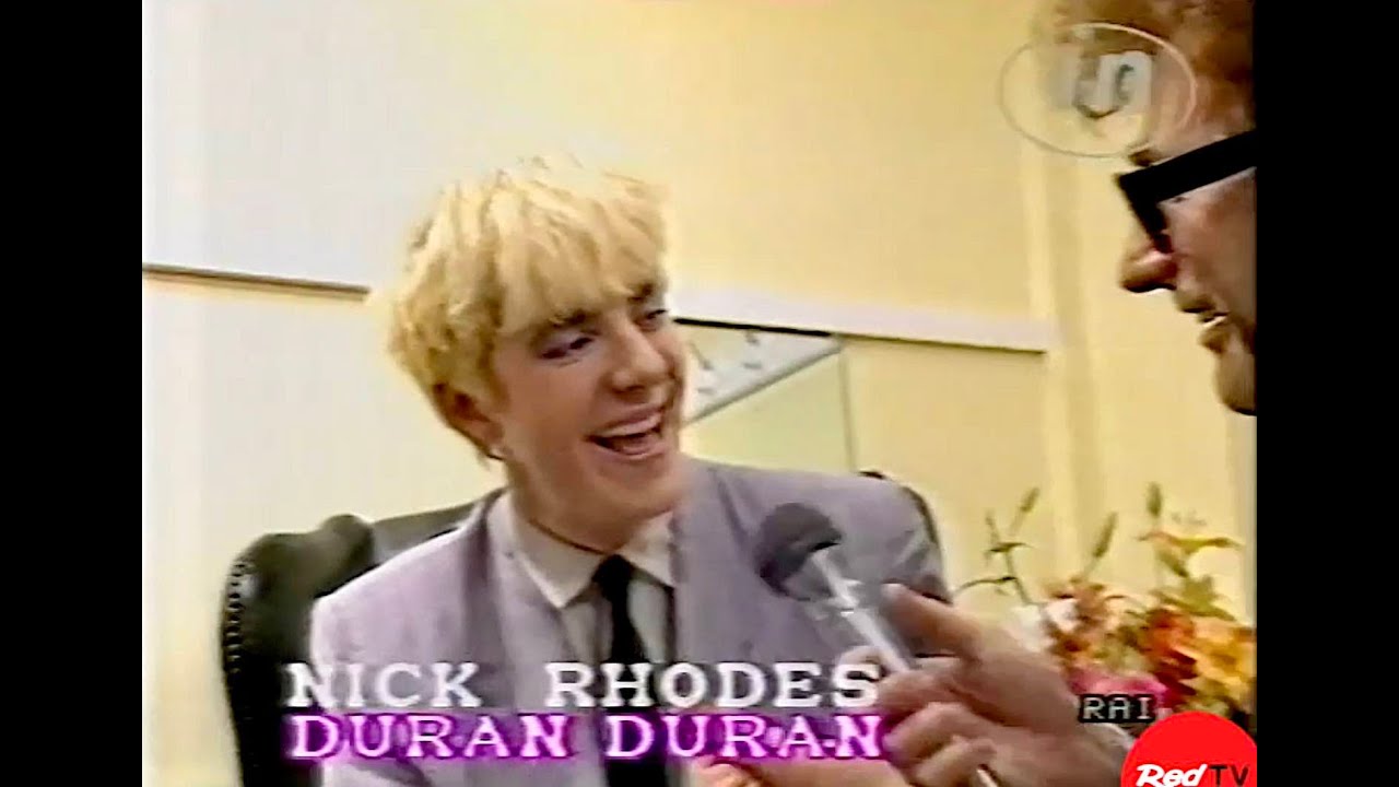 Raffaella Carrà e Red Ronnie presentano Pinky 32 DURAN DURAN special nella Domenica In 17.5.87
