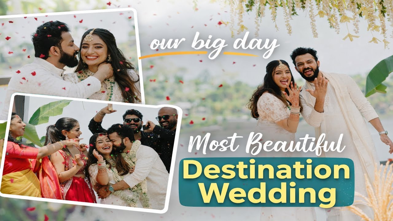 Our Intimate Destination Wedding 💍 at Cascadia Resort Kozhikode | Romantic Indian Wedding Vlog 2026
