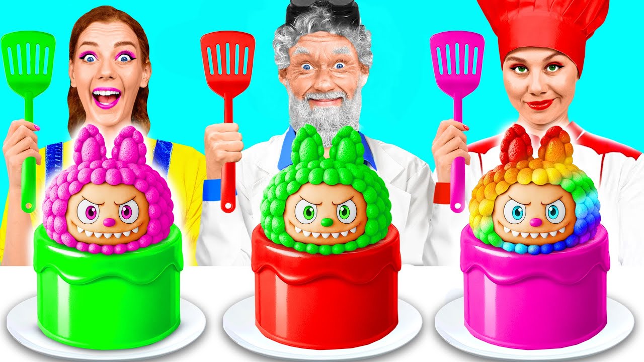 Кулинарный Челлендж: Я против Дедушки | Безумная Кулинарная Битва от Fun Teen