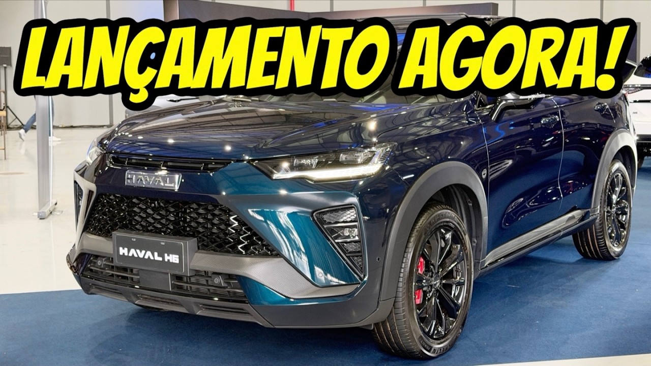NOVO HAVAL H6 GT 2026 EM DETALHES - NOVO INTERIOR, NOVO MOTOR! MAIS BONITO!