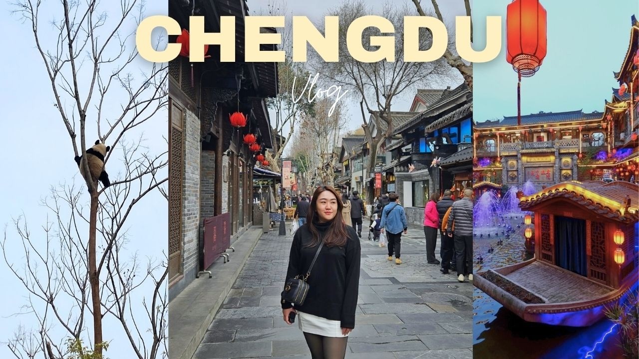 CHENGDU 🇨🇳 Seeing Pandas IRL!! Kuanzhai Alley, Wuhou Shrine, KEZEE Livehouse etc | VLOG