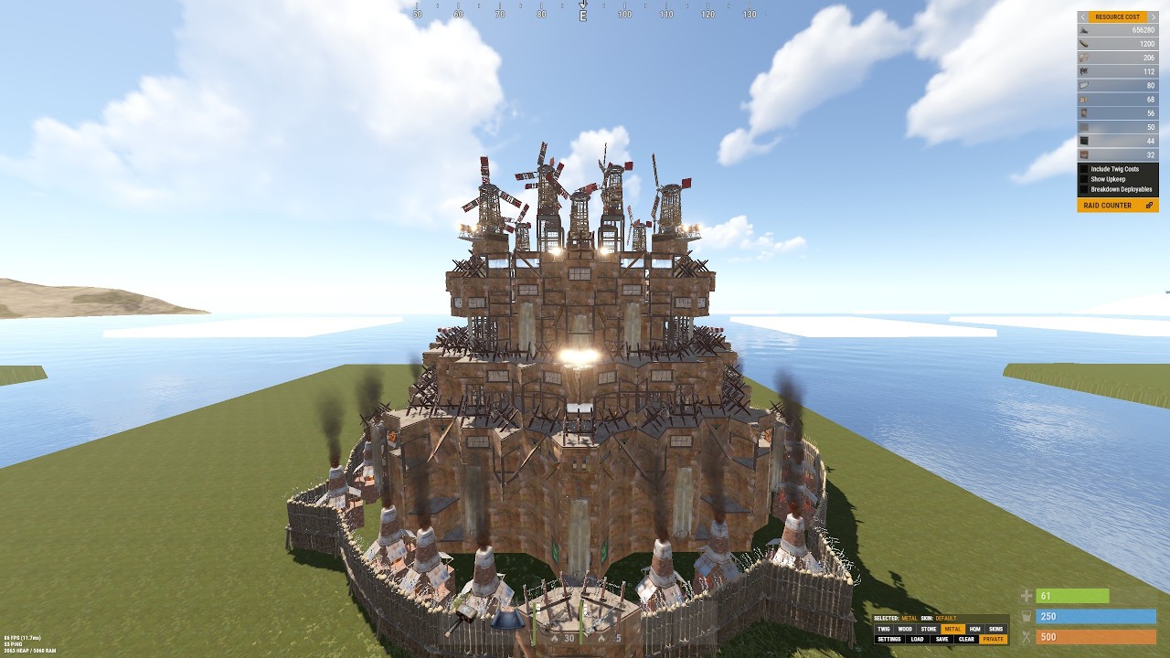 BEST 4X4 ZERG BASE RUST