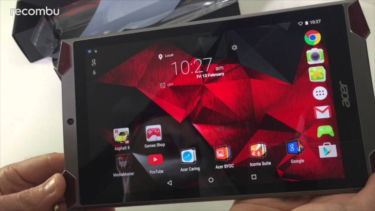 Acer Predator Tablet unboxing and first look