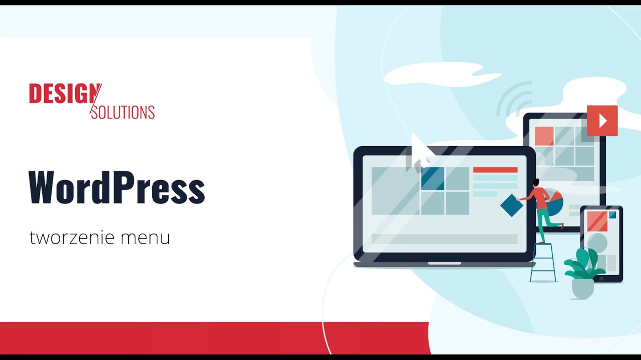 WordPress - tworzenie menu strony www - Design Solutions