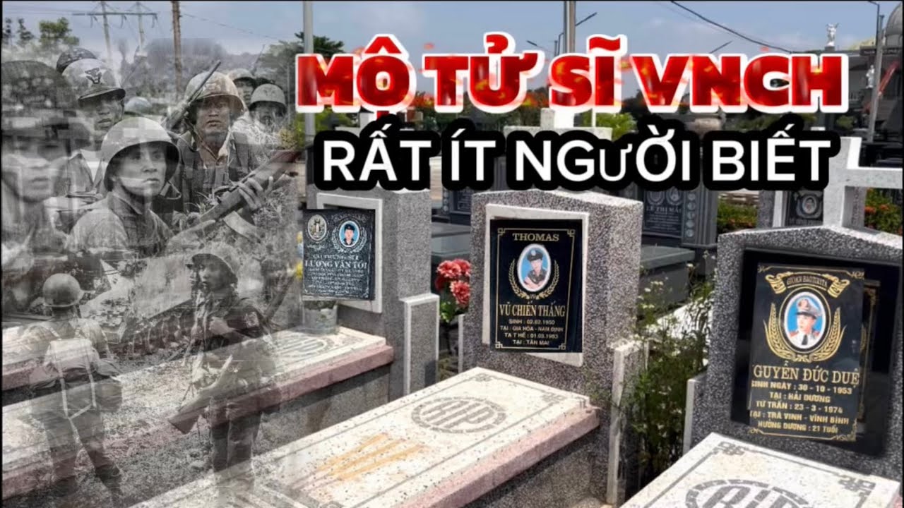 Mộ Tử Sĩ VNCH Tại Nghĩa Trang Giáo Xứ Tân Mai Thành Phố Biên Hòa Đồng Nai
