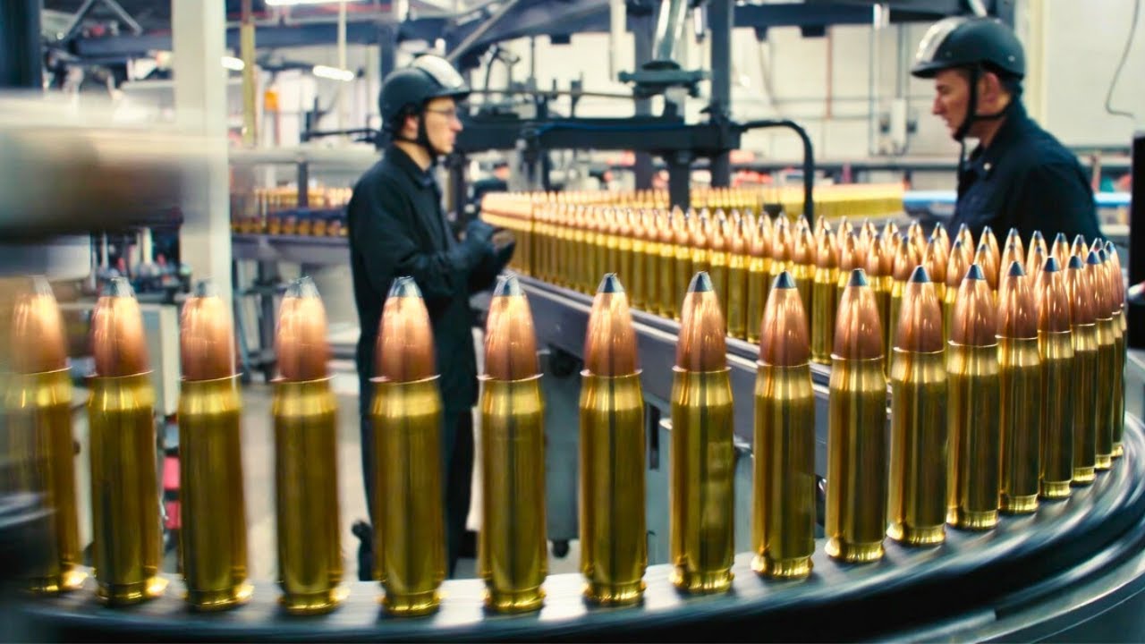Cómo se Fabrican 100 Millones de Balas con Tecnología de Punta | Proceso Industrial 4.0