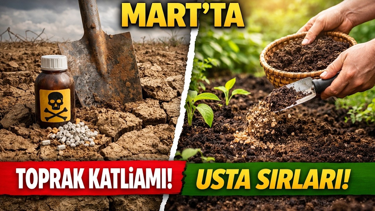 Mart'ta TOPRAK KATLİAMI Yapmayın! Usta Bahçıvanların Sezon Hazırlık Sırları