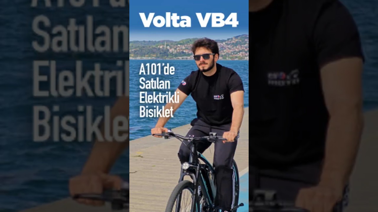 Volta VB4 Elektrikli Bisikleti denedik. #reklam #elektriklibisiklet #bisiklet #voltavb4 #vb4
