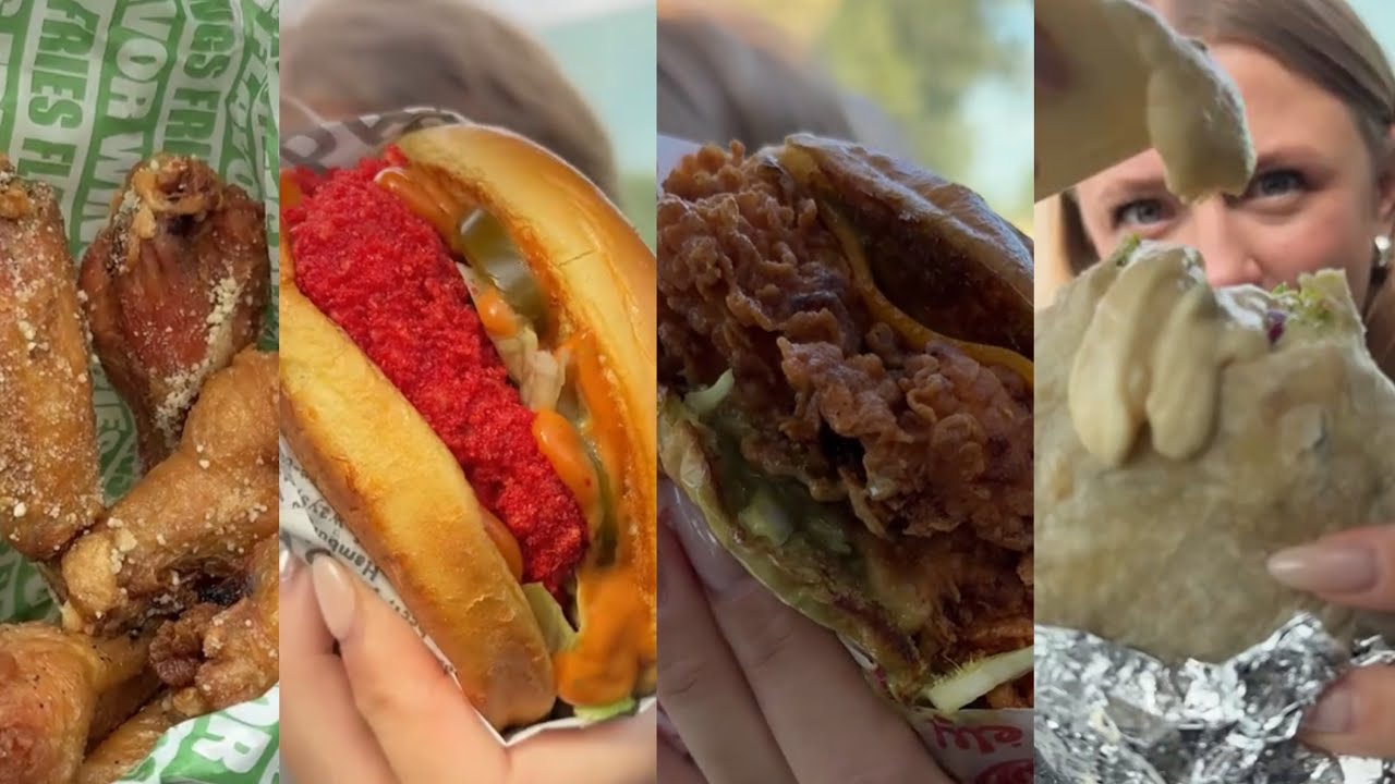 tasha.tries.it fast food mukbang 🌯 - 40
