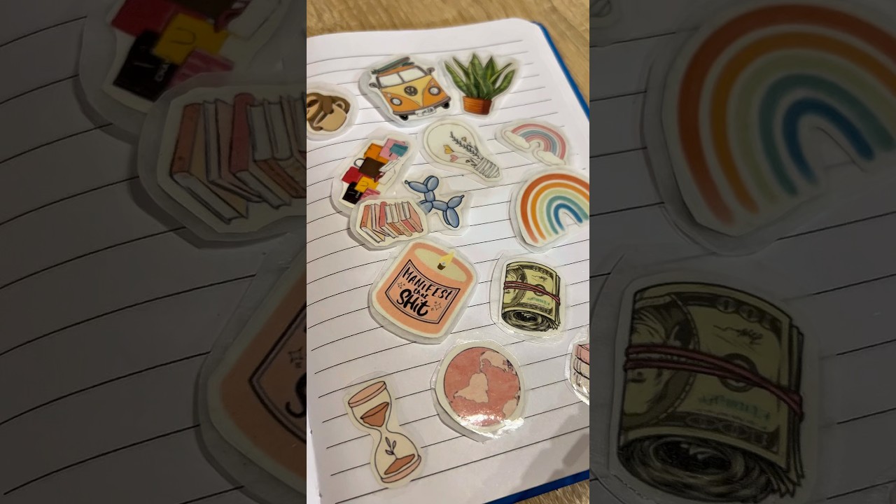 DIY mtaric&aacute;k fill&eacute;rekből #diy #stickers