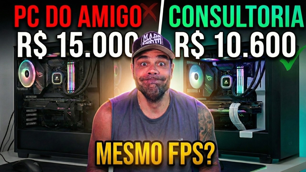 A VERDADE: PC DE R$ 10.000 VS PC DE R$ 15.000 (O RESULTADO ASSUSTA)