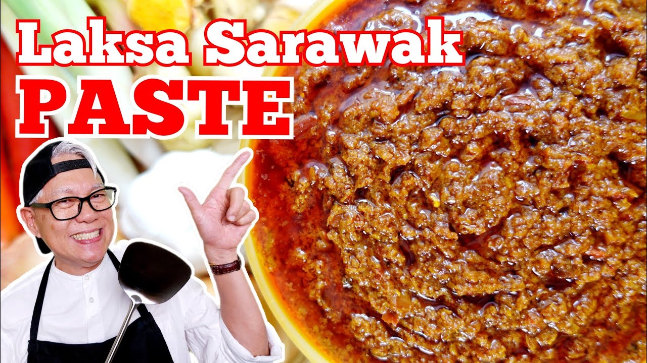 DIY Laksa Sarawak Paste Recipe: How to Make it from Scratch