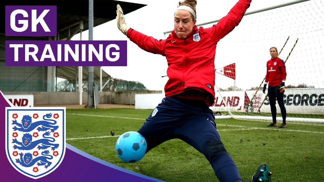 Great Shot-Stopping Blocks in Technical Drill | Goalkeeper Training | Lionesses