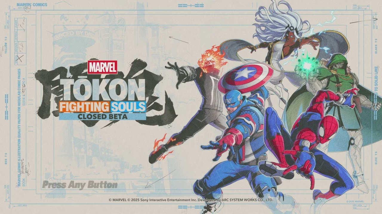 Marvel Tokon: Fighting Souls – Beta Menu Theme OST ⚡️🥊  (Main Menu Music)