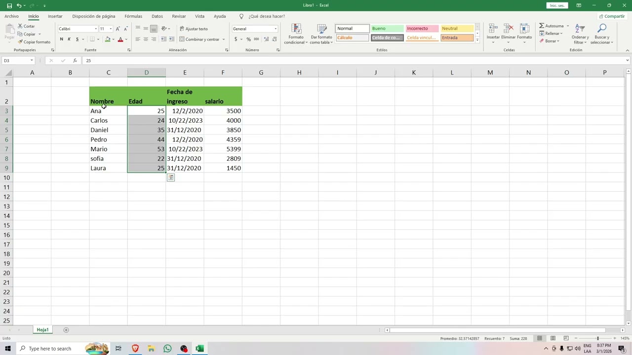 Tipos de datos