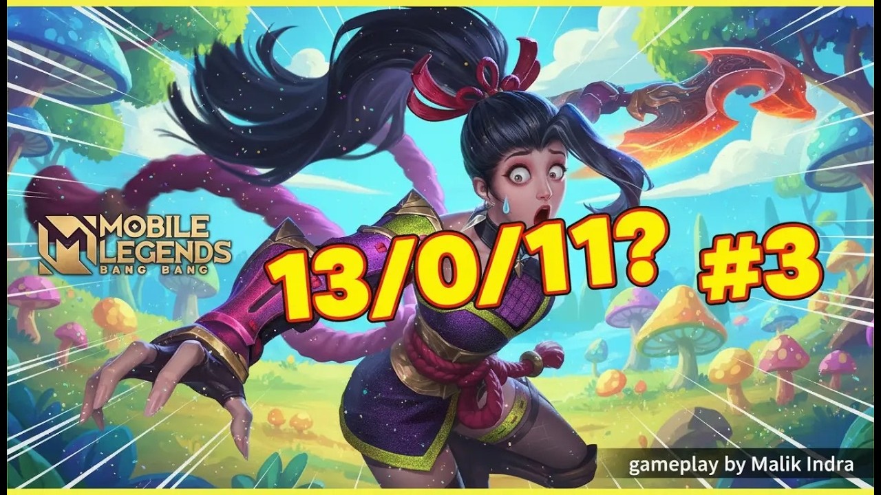 HANABI VS MIYA + KARRIE! 13 KILL TANPA MATI!