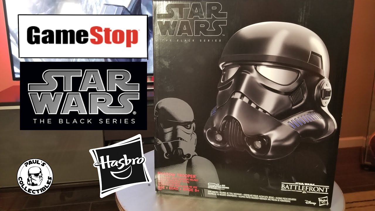Распаковка шлема Shadow Trooper из Star Wars Black Series