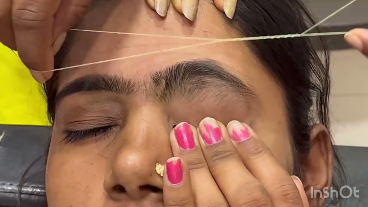 Eyebrow threading eyebrow shape eyebrow threading tutorial eyebrow shape threading eyebrow
