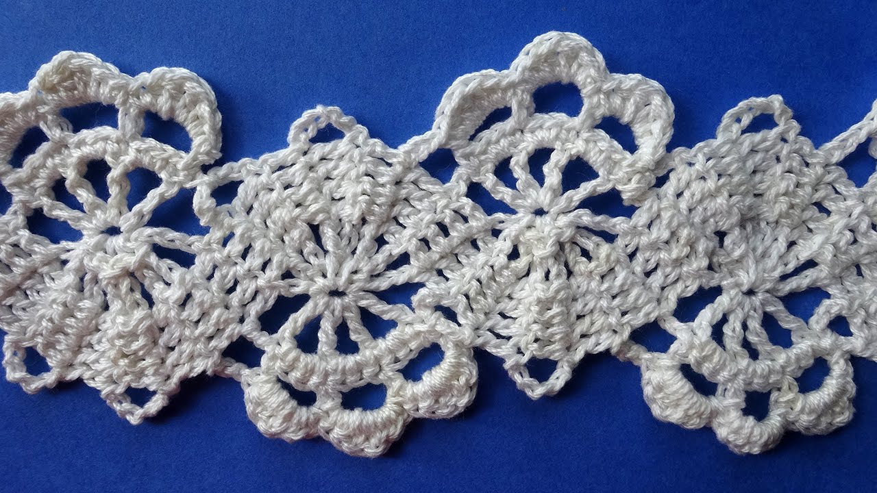 How to Crochet Bruges Lace Tape Брюггское кружево крючком схемы вязания Вязание крючком 352