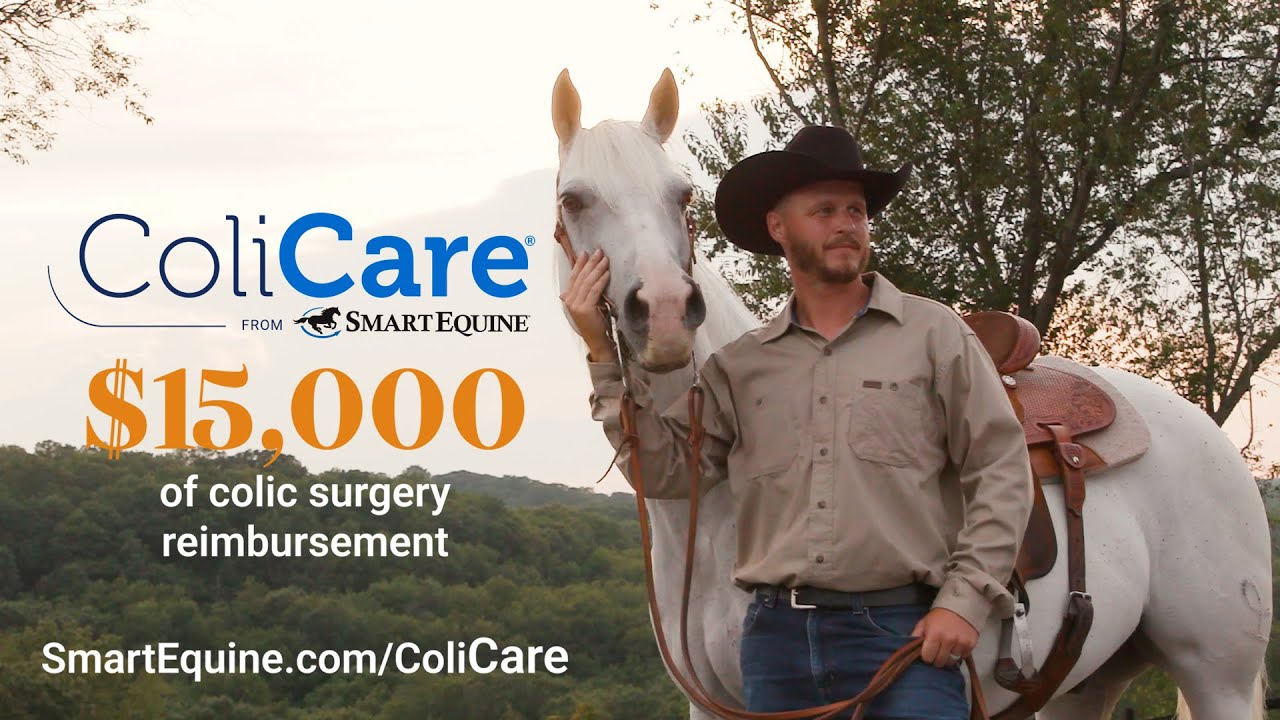 ColiCare program from SmartEquine | $15,000 of colic surgery reimbursement