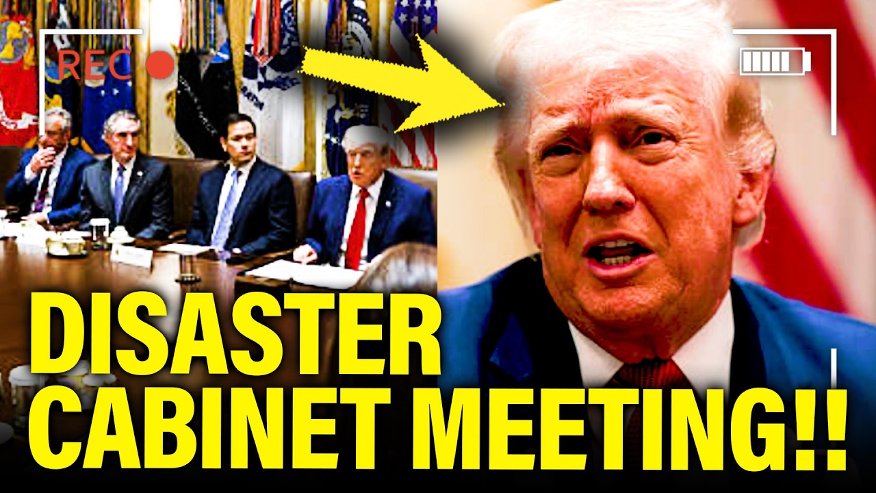 Trump CRASHES OUT in CABINET MEETING over WAR!!