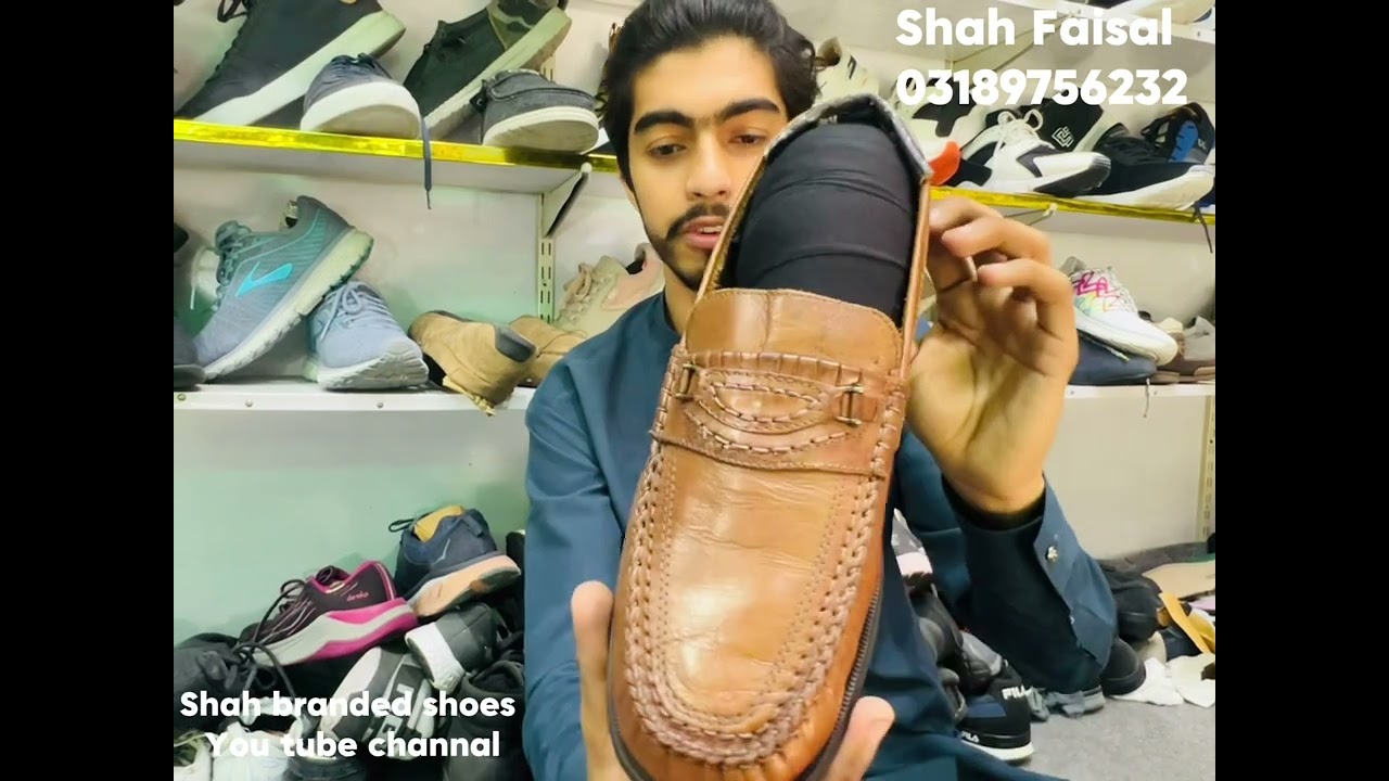 Top quality leather shoes and sketchers jogger ￼shoes YouTube channel Shah branded Shoes subscribe ￼