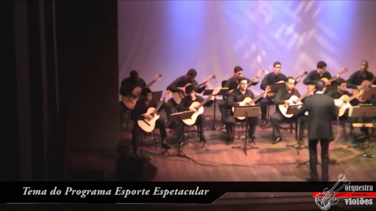 Orquestra Jovem de Viol&otilde;es - Tema do Esporte Espetacular