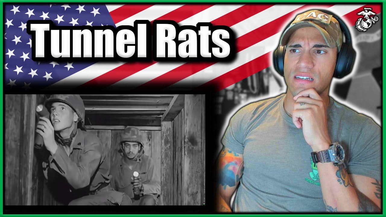 US Marine reacts to the Tunnel Rats of Vietnam