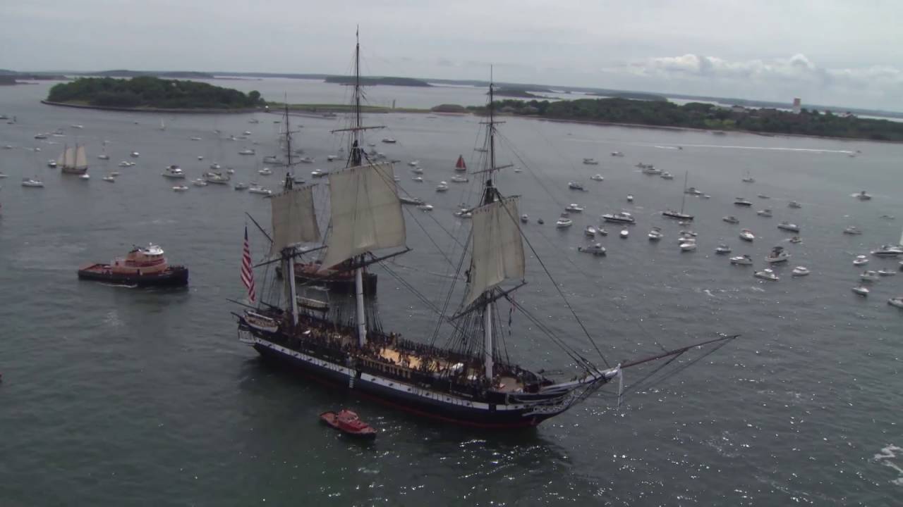 USS Constitution Under Sail, August 19, 2012