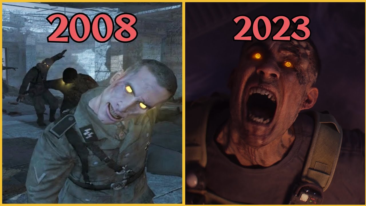 EVOLUCIÓN de Call of Duty ZOMBIES | Call of Duty ZOMBIES Evolution (2008 - 2023)