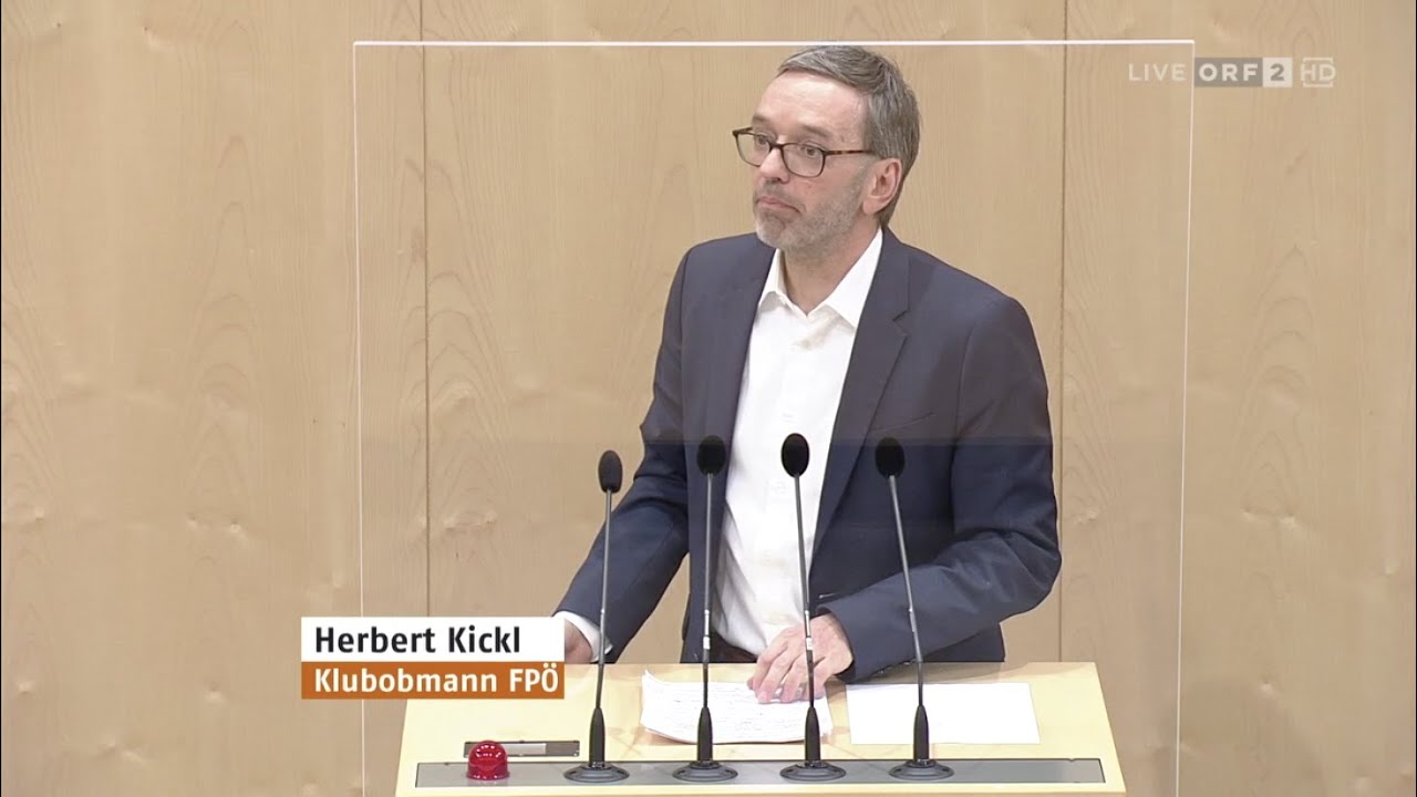 Herbert Kickl - Blümel/Kurz - Das Spiel der ÖVP ist aus - 16.2.2021