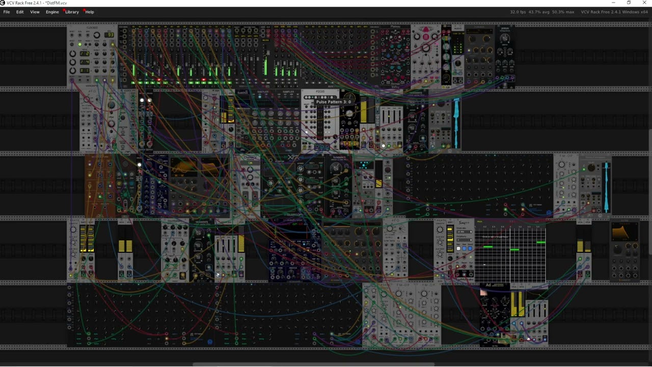 sometimes just simply dive into a cloud of sound VCV Rack Patch