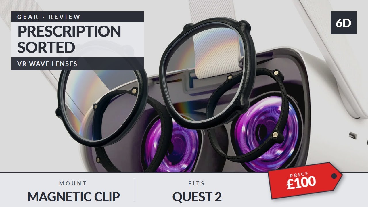 VR Wave Quest 2 Prescription Lenses | Fix Your VR | Gear Review