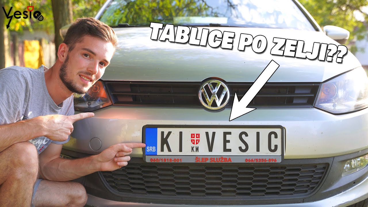 Stigle nove registarske tablice!!
