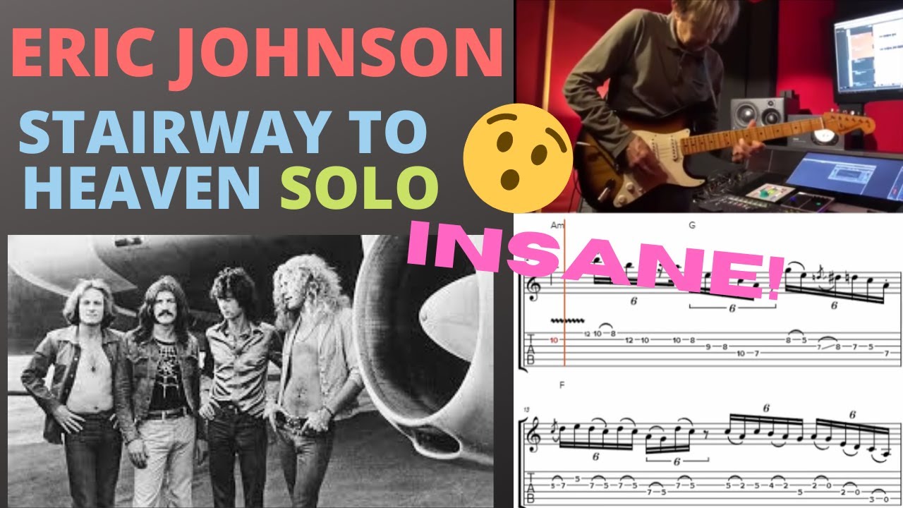 Eric Johnson - Stairway To Heaven Solo TABS