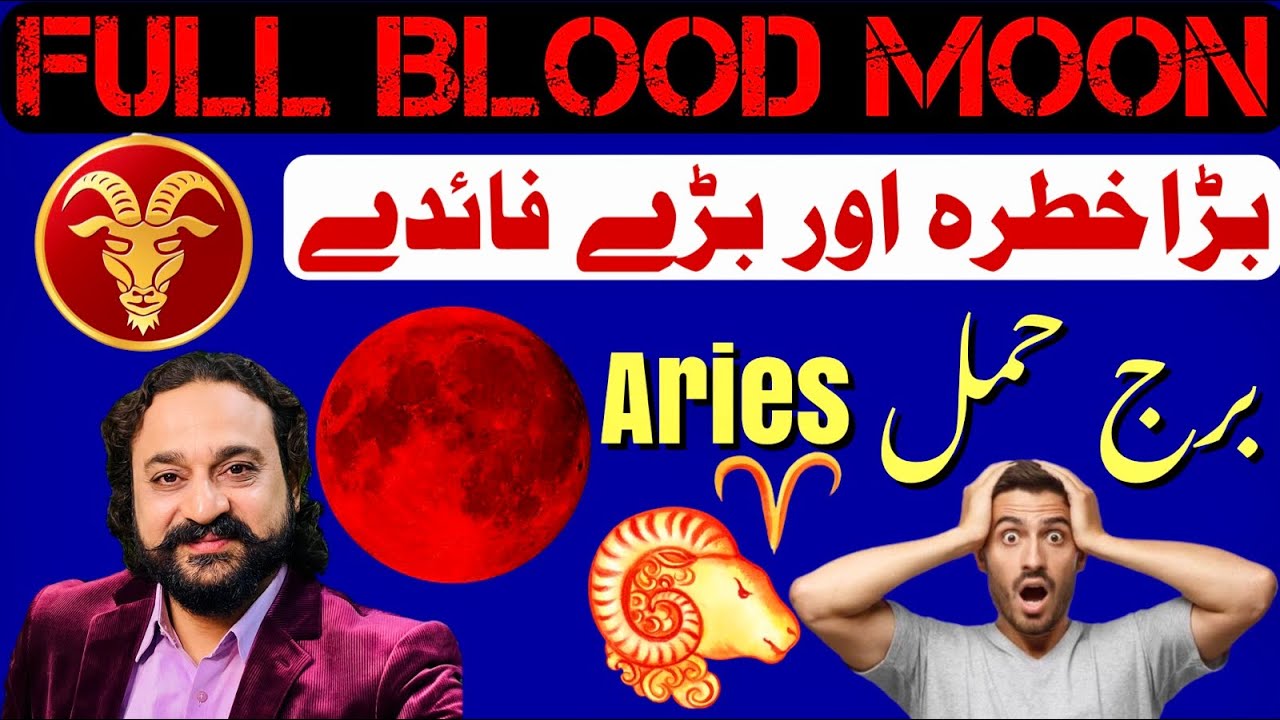 Full Blood Moon | Pre Effects in Aries | Biggest Alert | Astrologer: Dawood G Dawood 